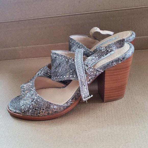 Ariat Two24 silver leather sandals 7.5M - Picture 4 of 7